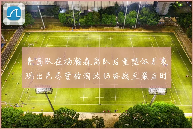 青岛队在杨瀚森离队后重塑体系表现出色尽管被淘汰仍奋战至最后时刻